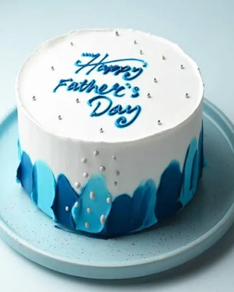 Sprinkle Dads Day Cake